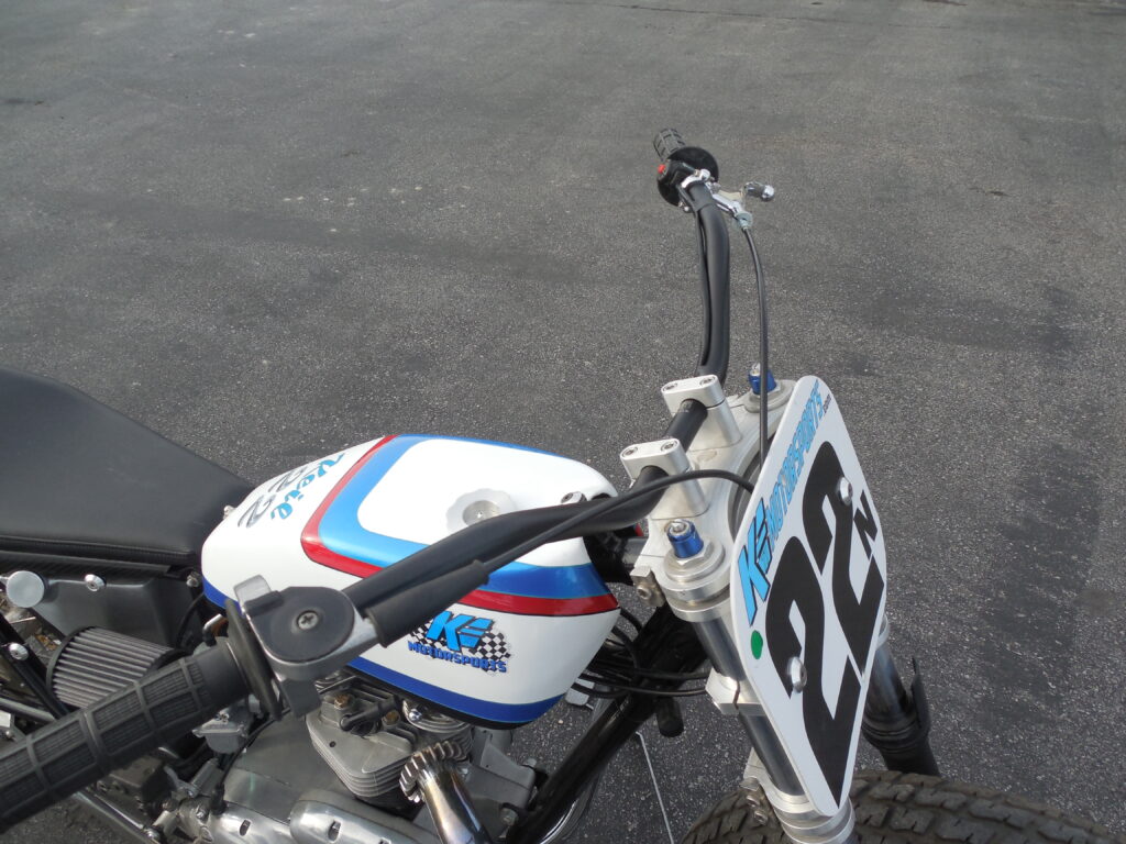 flat track handlebars 7/8 aluminum KE Motor Sports