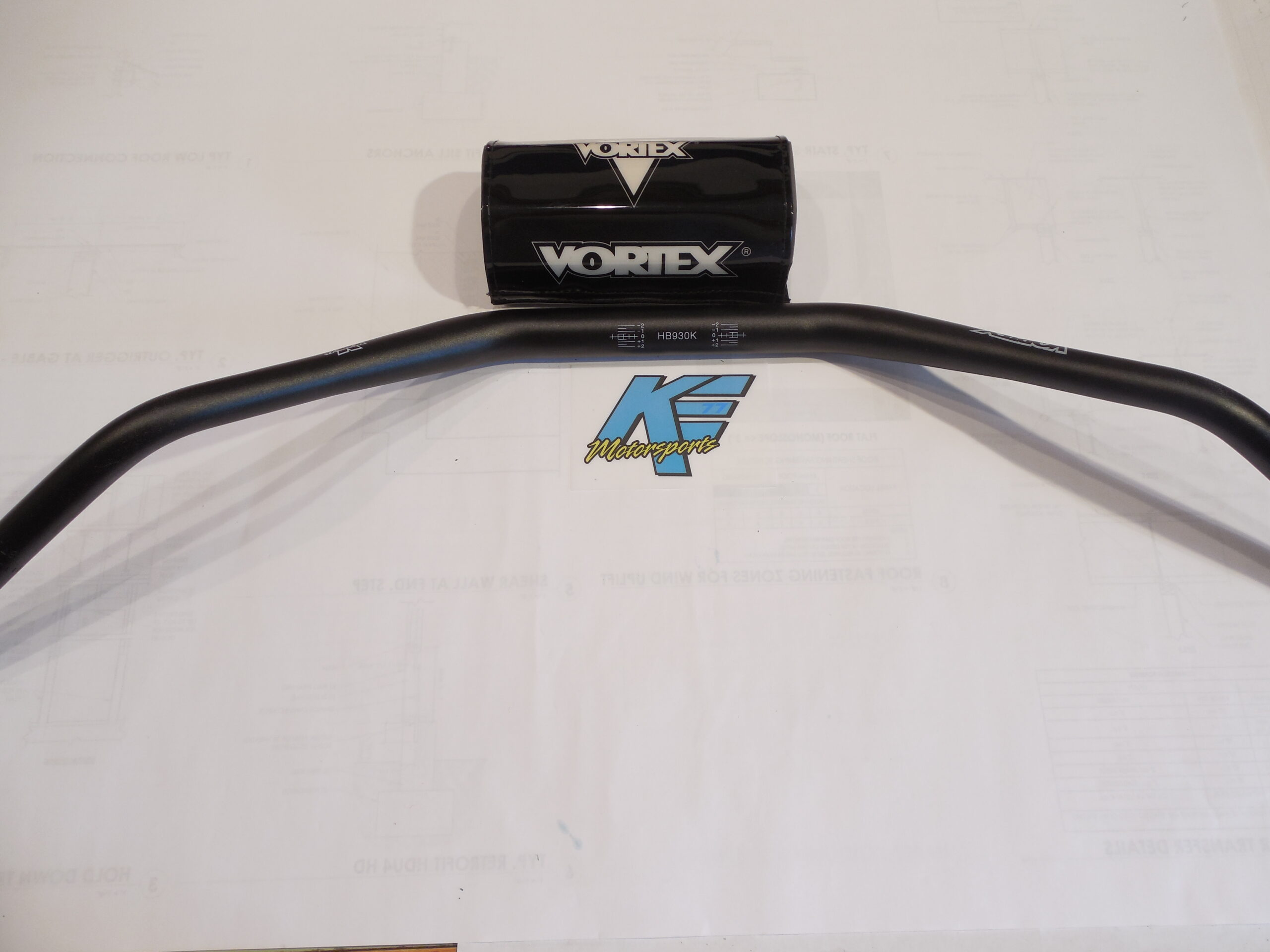 vortex hb930k 1 1/8 bonneville handlebars
